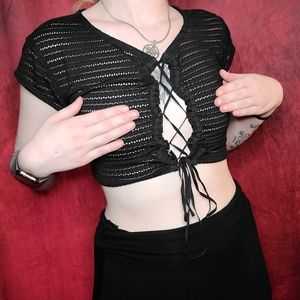 Venus and Mars crop top